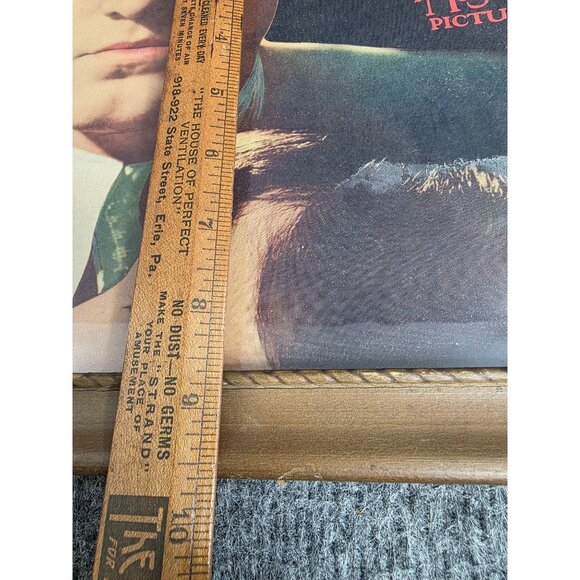 Metro Goldwyn Mayer Movie Picture Frame Vintage 12x12 Inch Brown Wooden Wall Art - Picture 5 of 7